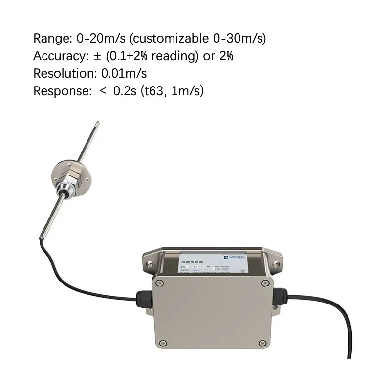 JT1409 air velocity sensor/wind speed sensor
